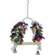 ICA BR115 Wooden Bird Toy with Swing and Bell ICA BR115 Wooden Bird Toy with Swing and Bell
