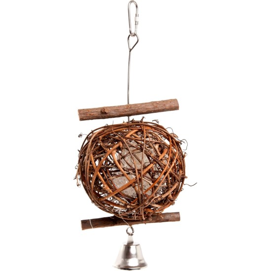 Karlie Balle En Bois Oiseaux 10 Cm Diamètre Rempi De Matériel Pour Le Nid Karlie Balle En Bois Oiseaux 10 Cm Diamètre Rempi De Matériel Pour Le Nid