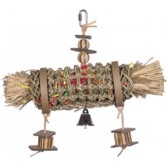 Nobby Cage Toy, Seagrass Cylinder 29 x 33 cm Nobby Cage Toy, Seagrass Cylinder 29 x 33 cm