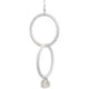 Nobby Cotton Climbing 2 Large Rings for Parrot, 50 cm Overall Dia Nobby Cotton Climbing 2 Large Rings for Parrot, 50 cm Overall Dia