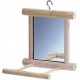 Nobby Wooden Mirror for Birds with Landing Place 10 x 10 x 10 cm Nobby Wooden Mirror for Birds with Landing Place 10 x 10 x 10 cm
