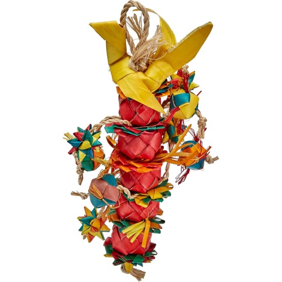 Planet Pleasures Bird Tower Piata Bird Toy, Small Planet Pleasures Bird Tower Piata Bird Toy, Small