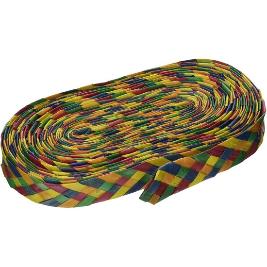 Planet Pleasures Rainbow Zig Zag 30 'x 2,5 cm Rolle Kleine Größe Vogel Spielzeug Planet Pleasures Rainbow Zig Zag 30 'x 2,5 cm Rolle Kleine Größe Vogel Spielzeug