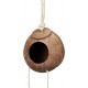 Relaxdays Bird Toy, Wooden Ladder, Coconut Shell, Bird Cage Accessories for Budgies, Canaries, Bird Nest, Natural Relaxdays Bird Toy, Wooden Ladder, Coconut Shell, Bird Cage Accessories for Budgies, Canaries, Bird Nest, Natural