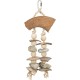 TRIXIE Natural Bird Toy Natural Coconut / Lava Rock 35 cm – 58996