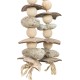 TRIXIE Natural Bird Toy Natural Coconut / Lava Rock 35 cm – 58996