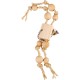 duvoplus, Sisal Rope and Wooden Beads Toy 30 x 15 x 5.5 cm Beige Birds Beige duvoplus, Sisal Rope and Wooden Beads Toy 30 x 15 x 5.5 cm Beige Birds Beige
