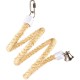 duvoplus, Sisal Rope with Bell S - 96 x 19 x 19 cm, Beige, Birds, Beige, Birds duvoplus, Sisal Rope with Bell S - 96 x 19 x 19 cm, Beige, Birds, Beige, Birds