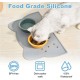 2 Pieces Bowl Mat Cat Bowl Mat Feeding Mat Cats 48 x 25.5 cm Cat Food Mat Silicone Cat Shape Pet Food Feeding Bowl Mat (Pink, Grey) 2 Pieces Bowl Mat Cat Bowl Mat Feeding Mat Cats 48 x 25.5 cm Cat Food Mat Silicone Cat Shape Pet Food Feeding Bowl Mat (Pink, Grey)
