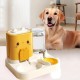 2-in-1 Automatic Cat Food & Water Dispenser Set - 1.5 L Water + 2.2 L Automatic Feeder, Large Dispenser Set for Cats, Small Dogs & Puppies, Long-Lasting Supply (Green) 2-in-1 Automatic Cat Food & Water Dispenser Set - 1.5 L Water + 2.2 L Automatic Feeder, Large Dispenser Set for Cats, Small Dogs & Puppies, Long-Lasting Supply (Green)