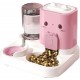 2-in-1 Automatic Cat Food & Water Dispenser Set - 1.5 L Water + 2.2 L Automatic Feeder, Large Dispenser Set for Cats, Small Dogs & Puppies, Long-Lasting Supply (Green) 2-in-1 Automatic Cat Food & Water Dispenser Set - 1.5 L Water + 2.2 L Automatic Feeder, Large Dispenser Set for Cats, Small Dogs & Puppies, Long-Lasting Supply (Green)