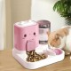 2-in-1 Automatic Cat Food & Water Dispenser Set - 1.5 L Water + 2.2 L Automatic Feeder, Large Dispenser Set for Cats, Small Dogs & Puppies, Long-Lasting Supply (Green) 2-in-1 Automatic Cat Food & Water Dispenser Set - 1.5 L Water + 2.2 L Automatic Feeder, Large Dispenser Set for Cats, Small Dogs & Puppies, Long-Lasting Supply (Green)