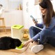 2-in-1 Automatic Food and Water Dispenser for Pets, Large Capacity Cat Feeder for Pets, Easy to Clean, for Wet/Dry Food 2-in-1 Automatic Food and Water Dispenser for Pets, Large Capacity Cat Feeder for Pets, Easy to Clean, for Wet/Dry Food