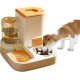 2-in-1 Automatic Food and Water Dispenser for Pets, Large Capacity Cat Feeder for Pets, Easy to Clean, for Wet/Dry Food 2-in-1 Automatic Food and Water Dispenser for Pets, Large Capacity Cat Feeder for Pets, Easy to Clean, for Wet/Dry Food