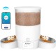 3L Automatic Cat Feeder 2 Bowls, 2.4G/5G WiFi Smart Cat Food Automatic with App Control, Feeder for Cats/Dogs, Timed Pet Feeder Programmable 1-10 Meals, 10s Meal Call