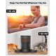 3L Automatic Cat Feeder 2 Bowls, 2.4G/5G WiFi Smart Cat Food Automatic with App Control, Feeder for Cats/Dogs, Timed Pet Feeder Programmable 1-10 Meals, 10s Meal Call