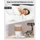 3L Automatic Cat Feeder 2 Bowls, 2.4G/5G WiFi Smart Cat Food Automatic with App Control, Feeder for Cats/Dogs, Timed Pet Feeder Programmable 1-10 Meals, 10s Meal Call