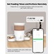 3L Automatic Cat Feeder 2 Bowls, 2.4G/5G WiFi Smart Cat Food Automatic with App Control, Feeder for Cats/Dogs, Timed Pet Feeder Programmable 1-10 Meals, 10s Meal Call