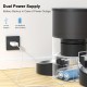 3L Automatic Cat Feeder 2 Bowls, 2.4G/5G WiFi Smart Cat Food Automatic with App Control, Feeder for Cats/Dogs, Timed Pet Feeder Programmable 1-10 Meals, 10s Meal Call