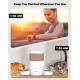 3L Automatic Cat Feeder 2 Bowls, 2.4G/5G WiFi Smart Cat Food Automatic with App Control, Feeder for Cats/Dogs, Timed Pet Feeder Programmable 1-10 Meals, 10s Meal Call