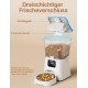 3L Automatic Cat Feeder WiFi Intelligent Cat Food Automatic App Control 1-10 Meals a Day Feeder for Cats/Dogs with Stainless Steel Bowl 3L Automatic Cat Feeder WiFi Intelligent Cat Food Automatic App Control 1-10 Meals a Day Feeder for Cats/Dogs with Stainless Steel Bowl