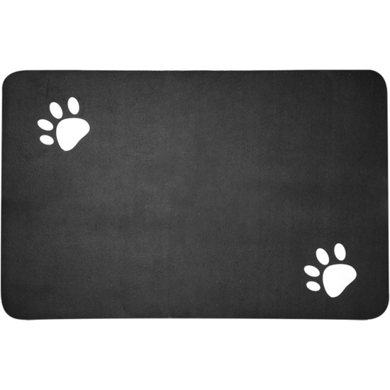40 x 60 cm Cat Feeding Mat Non-Slip Underlay Dog Bowl Absorbent Diatomite Mat Cat Bowl Quick Drying Bowl Mat Dog Non-Slip Feeding Bowl Mat Cat (Black) 40 x 60 cm Cat Feeding Mat Non-Slip Underlay Dog Bowl Absorbent Diatomite Mat Cat Bowl Quick Drying Bowl Mat Dog Non-Slip Feeding Bowl Mat Cat (Black)