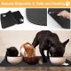 40 x 60 cm Cat Feeding Mat Non-Slip Underlay Dog Bowl Absorbent Diatomite Mat Cat Bowl Quick Drying Bowl Mat Dog Non-Slip Feeding Bowl Mat Cat (Black) 40 x 60 cm Cat Feeding Mat Non-Slip Underlay Dog Bowl Absorbent Diatomite Mat Cat Bowl Quick Drying Bowl Mat Dog Non-Slip Feeding Bowl Mat Cat (Black)