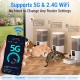 5G WiFi Automatic Cat Feeder: Cat Feeder with App Control, Automatic Feeder Dog with 7 L Cat Food Storage Container, Cat Food Automatic with Alexa for Multiple Pets, Removable for Cleaning