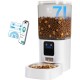 5G WiFi Automatic Cat Feeder: Cat Feeder with App Control, Automatic Feeder Dog with 7 L Cat Food Storage Container, Cat Food Automatic with Alexa for Multiple Pets, Removable for Cleaning