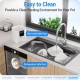 5G WiFi Automatic Cat Feeder: Cat Feeder with App Control, Automatic Feeder Dog with 7 L Cat Food Storage Container, Cat Food Automatic with Alexa for Multiple Pets, Removable for Cleaning