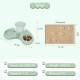 ALLSOPETS Double Bowl Cats 2 in 1 Feeding Bowl Cats Cat Food Bowls with Automatic Water Dispenser Removable Feeding Bowl for Small Dogs Cats Kittens Puppies Rabbits Pink B ALLSOPETS Double Bowl Cats 2 in 1 Feeding Bowl Cats Cat Food Bowls with Automatic Water Dispenser Removable Feeding Bowl for Small Dogs Cats Kittens Puppies Rabbits Pink B