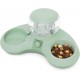 ALLSOPETS Double Bowl Cats 2 in 1 Feeding Bowl Cats Cat Food Bowls with Automatic Water Dispenser Removable Feeding Bowl for Small Dogs Cats Kittens Puppies Rabbits Pink B ALLSOPETS Double Bowl Cats 2 in 1 Feeding Bowl Cats Cat Food Bowls with Automatic Water Dispenser Removable Feeding Bowl for Small Dogs Cats Kittens Puppies Rabbits Pink B