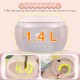 ALLSOPETS Double Bowl Cats 2 in 1 Feeding Bowl Cats Cat Food Bowls with Automatic Water Dispenser Removable Feeding Bowl for Small Dogs Cats Kittens Puppies Rabbits Pink B ALLSOPETS Double Bowl Cats 2 in 1 Feeding Bowl Cats Cat Food Bowls with Automatic Water Dispenser Removable Feeding Bowl for Small Dogs Cats Kittens Puppies Rabbits Pink B