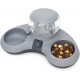 ALLSOPETS Double Bowl Cats 2 in 1 Feeding Bowl Cats Cat Food Bowls with Automatic Water Dispenser Removable Feeding Bowl for Small Dogs Cats Kittens Puppies Rabbits Pink B ALLSOPETS Double Bowl Cats 2 in 1 Feeding Bowl Cats Cat Food Bowls with Automatic Water Dispenser Removable Feeding Bowl for Small Dogs Cats Kittens Puppies Rabbits Pink B