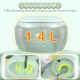 ALLSOPETS Double Bowl Cats 2 in 1 Feeding Bowl Cats Cat Food Bowls with Automatic Water Dispenser Removable Feeding Bowl for Small Dogs Cats Kittens Puppies Rabbits Pink B ALLSOPETS Double Bowl Cats 2 in 1 Feeding Bowl Cats Cat Food Bowls with Automatic Water Dispenser Removable Feeding Bowl for Small Dogs Cats Kittens Puppies Rabbits Pink B