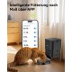 APETDOLA Automatic Cat Feeder, 2.4G WiFi Cat Food with App Control, 4L Automatic Feeder with Battery Operation, 10s Voice Recording, 1-10 Meals for Cats and Dogs, (Black, 2.4G) APETDOLA Automatic Cat Feeder, 2.4G WiFi Cat Food with App Control, 4L Automatic Feeder with Battery Operation, 10s Voice Recording, 1-10 Meals for Cats and Dogs, (Black, 2.4G)