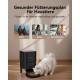 APETDOLA Automatic Cat Feeder, 2.4G WiFi Cat Food with App Control, 4L Automatic Feeder with Battery Operation, 10s Voice Recording, 1-10 Meals for Cats and Dogs, (Black, 2.4G) APETDOLA Automatic Cat Feeder, 2.4G WiFi Cat Food with App Control, 4L Automatic Feeder with Battery Operation, 10s Voice Recording, 1-10 Meals for Cats and Dogs, (Black, 2.4G)