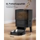 APETDOLA Automatic Cat Feeder, 2.4G WiFi Cat Food with App Control, 4L Automatic Feeder with Battery Operation, 10s Voice Recording, 1-10 Meals for Cats and Dogs, (Black, 2.4G) APETDOLA Automatic Cat Feeder, 2.4G WiFi Cat Food with App Control, 4L Automatic Feeder with Battery Operation, 10s Voice Recording, 1-10 Meals for Cats and Dogs, (Black, 2.4G)
