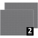 ASOBEAGE Cat Litter Mat: Double Layer Honeycomb Design - Makes Cat Litter Collect and Clean Easier, Waterproof, Scratch and Non-Slip Animal Friendly (61 x 38 cm, Grey, 2 Packs) ASOBEAGE Cat Litter Mat: Double Layer Honeycomb Design - Makes Cat Litter Collect and Clean Easier, Waterproof, Scratch and Non-Slip Animal Friendly (61 x 38 cm, Grey, 2 Packs)