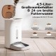 Amicura F1 Pro Automatic Feeder with 2K Camera and 2.4G/5G Dual WiFi, 4.5L Automatic Feeder with 160° Night Vision, Anti-Blockade System, Triple Fresh Protection & App Control for Cats Amicura F1 Pro Automatic Feeder with 2K Camera and 2.4G/5G Dual WiFi, 4.5L Automatic Feeder with 160° Night Vision, Anti-Blockade System, Triple Fresh Protection & App Control for Cats