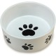 Arquivet Ceramic Dog Cat Bowl Paw Style Pet Feeder Bowl Ceramic Food Bowl for Dogs Cats 19cm Arquivet Ceramic Dog Cat Bowl Paw Style Pet Feeder Bowl Ceramic Food Bowl for Dogs Cats 19cm