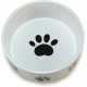 Arquivet Ceramic Dog Cat Bowl Paw Style Pet Feeder Bowl Ceramic Food Bowl for Dogs Cats 19cm Arquivet Ceramic Dog Cat Bowl Paw Style Pet Feeder Bowl Ceramic Food Bowl for Dogs Cats 19cm