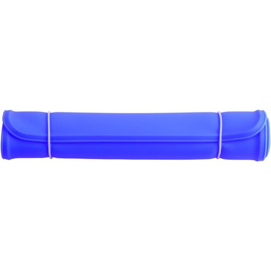 Atyhao Blue Square Silicone Quick Dry Pet Bowl Mat Atyhao Blue Square Silicone Quick Dry Pet Bowl Mat