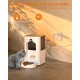 Automatic 4L Cat Feeder, Smart WiFi Cat Feeder with Security Camera, Personalized Feeding Program, 15 Second Voice Recording