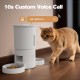 Automatic Cat Feeder 2 Bowls with App: 5L Automatic Feeder with 2.4G WiFi Timer for Dry Food - AONBOY Double Bowl Design for Multi-Cat Households and Dogs - Black Automatic Cat Feeder 2 Bowls with App: 5L Automatic Feeder with 2.4G WiFi Timer for Dry Food - AONBOY Double Bowl Design for Multi-Cat Households and Dogs - Black