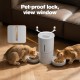 Automatic Cat Feeder 2 Bowls with App: 5L Automatic Feeder with 2.4G WiFi Timer for Dry Food - AONBOY Double Bowl Design for Multi-Cat Households and Dogs - Black Automatic Cat Feeder 2 Bowls with App: 5L Automatic Feeder with 2.4G WiFi Timer for Dry Food - AONBOY Double Bowl Design for Multi-Cat Households and Dogs - Black