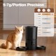Automatic Cat Feeder 2 Bowls with App: 5L Automatic Feeder with 2.4G WiFi Timer for Dry Food - AONBOY Double Bowl Design for Multi-Cat Households and Dogs - Black Automatic Cat Feeder 2 Bowls with App: 5L Automatic Feeder with 2.4G WiFi Timer for Dry Food - AONBOY Double Bowl Design for Multi-Cat Households and Dogs - Black