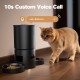 Automatic Cat Feeder 2 Bowls with App: 5L Automatic Feeder with 2.4G WiFi Timer for Dry Food - AONBOY Double Bowl Design for Multi-Cat Households and Dogs - Black Automatic Cat Feeder 2 Bowls with App: 5L Automatic Feeder with 2.4G WiFi Timer for Dry Food - AONBOY Double Bowl Design for Multi-Cat Households and Dogs - Black