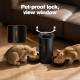 Automatic Cat Feeder 2 Bowls with App: 5L Automatic Feeder with 2.4G WiFi Timer for Dry Food - AONBOY Double Bowl Design for Multi-Cat Households and Dogs - Black Automatic Cat Feeder 2 Bowls with App: 5L Automatic Feeder with 2.4G WiFi Timer for Dry Food - AONBOY Double Bowl Design for Multi-Cat Households and Dogs - Black