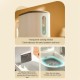 Automatic Cat Feeder 2-in-1 One Piece - 1 L Water Bowl and 2.2 L Large Grain Storage, Multifunctional Cat Food Automatic and Water (Grey) Automatic Cat Feeder 2-in-1 One Piece - 1 L Water Bowl and 2.2 L Large Grain Storage, Multifunctional Cat Food Automatic and Water (Grey)